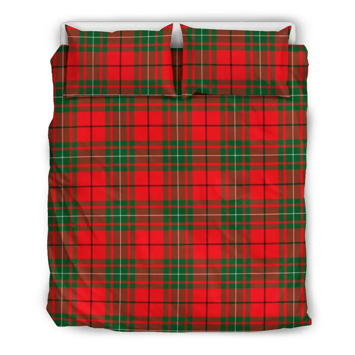 Scottish MacAulay Modern Clan Tartan Bedding Set Tartan Plaid 2