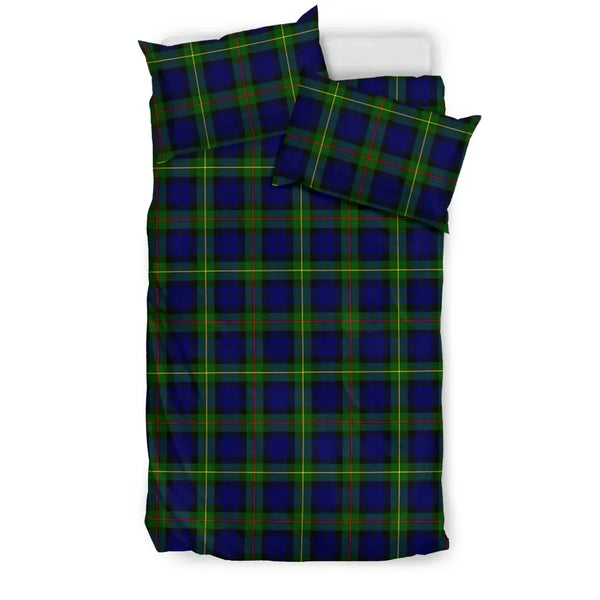 Scottish MacEwen Modern Clan Tartan Bedding Set Tartan Plaid 1