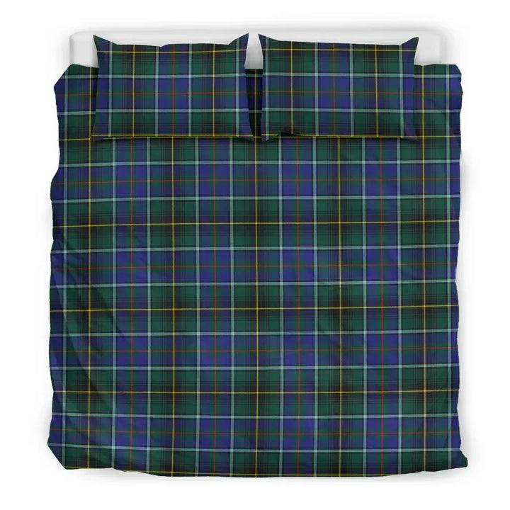 Scottish MacInnes Modern Clan Tartan Bedding Set Tartan Plaid 3