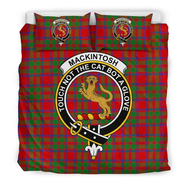 Scottish MacKintosh Clan Crest Tartan Bedding Set Tartan Plaid 3