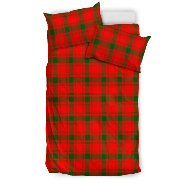 Scottish MacQuarrie Modern Clan Tartan Bedding Set Tartan Plaid 1