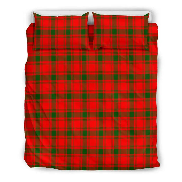 Scottish MacQuarrie Modern Clan Tartan Bedding Set Tartan Plaid 2