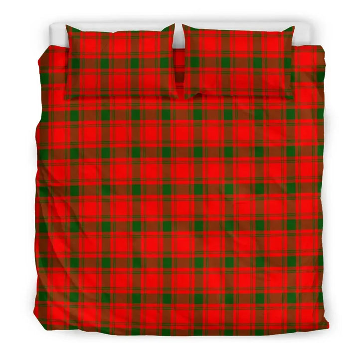 Scottish MacQuarrie Modern Clan Tartan Bedding Set Tartan Plaid 3