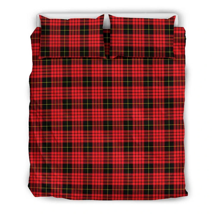 Scottish MacQueen Modern Clan Tartan Bedding Set Tartan Plaid 2