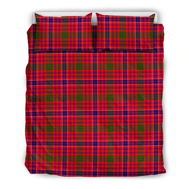 Scottish MacRae Modern Clan Tartan Bedding Set Tartan Plaid 2