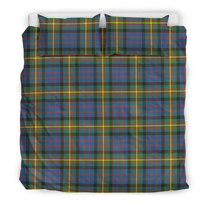 Scottish MacSporran Ancient Clan Tartan Bedding Set Tartan Plaid 3