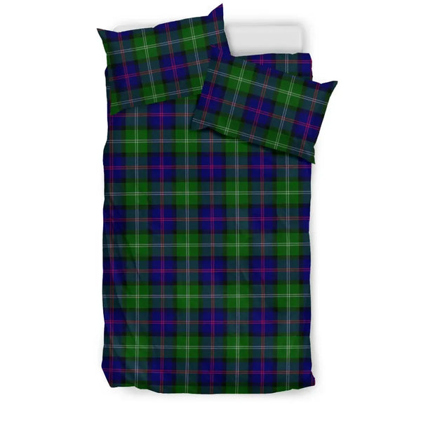 Scottish MacThomas Modern Clan Tartan Bedding Set Tartan Plaid 1