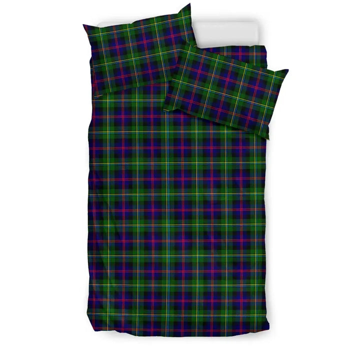 Scottish Malcolm Modern Clan Tartan Bedding Set Tartan Plaid 1