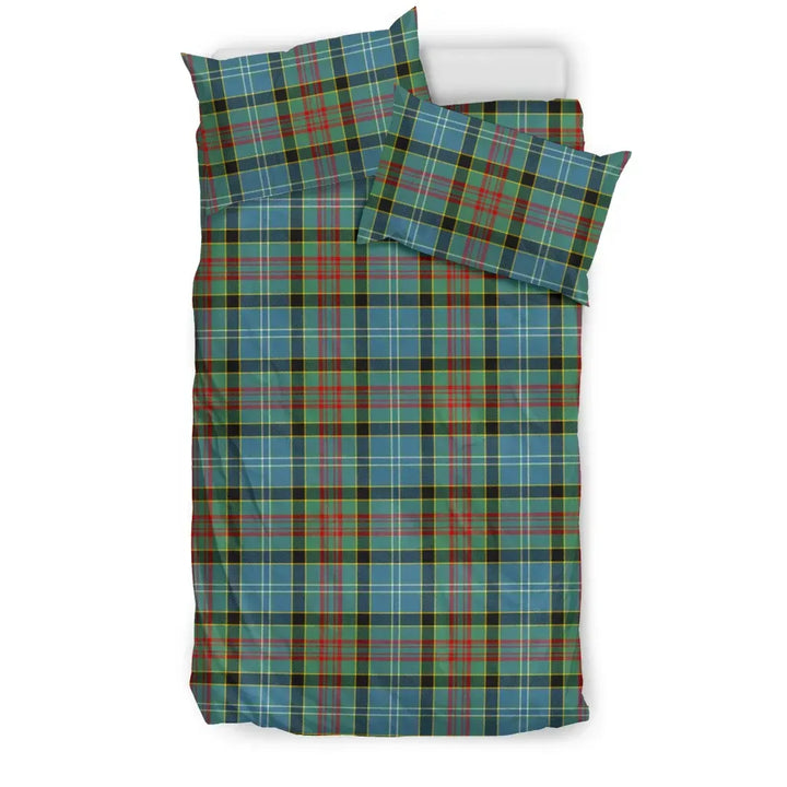 Scottish Paisley District Clan Tartan Bedding Set Tartan Plaid 1