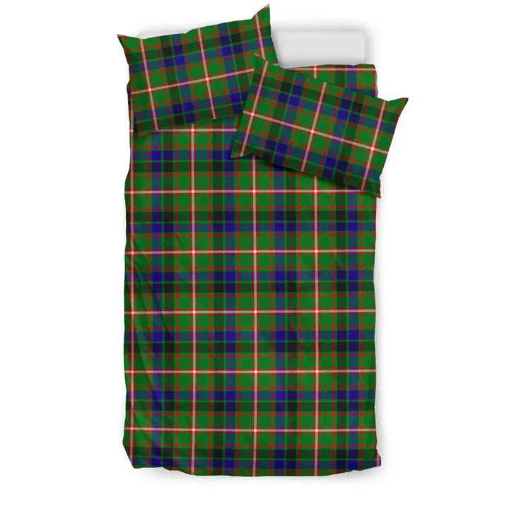 Scottish Reid Green Clan Tartan Bedding Set Tartan Plaid 1