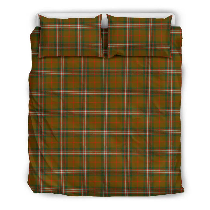 Scottish Scott Brown Modern Clan Tartan Bedding Set Tartan Plaid 2