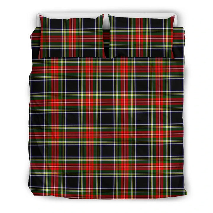 Scottish Stewart Black Clan Tartan Bedding Set Tartan Plaid 2