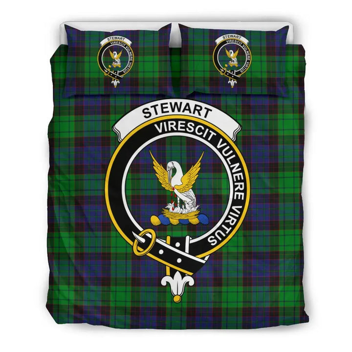 Scottish Stewart (High Stewards) Clan Crest Tartan Bedding Set Tartan Plaid 2