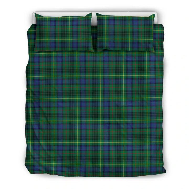 Scottish Stewart Hunting Modern Clan Tartan Bedding Set Tartan Plaid 2
