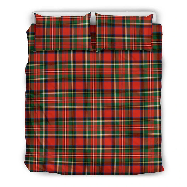 Scottish Stewart Royal Modern Clan Tartan Bedding Set Tartan Plaid 2