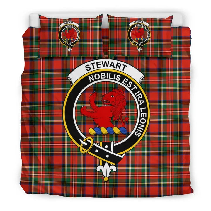 Scottish Stewart (Stuart) of Bute Clan Crest Tartan Bedding Set Tartan Plaid 3