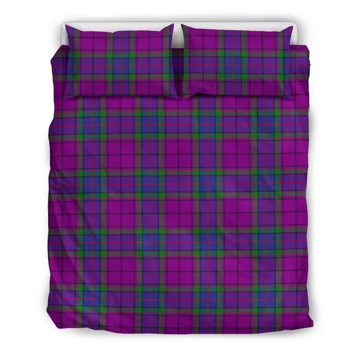 Scottish Wardlaw Modern Clan Tartan Bedding Set Tartan Plaid 2